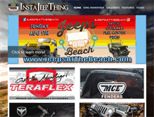 Tablet Screenshot of instajeepthing.com